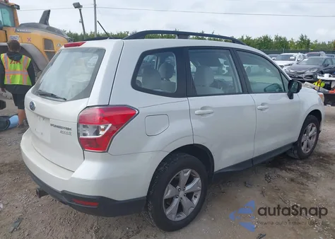 2015 Subaru Forester 2.5I from USA, damaged, VIN JF2SJABC8FH818980